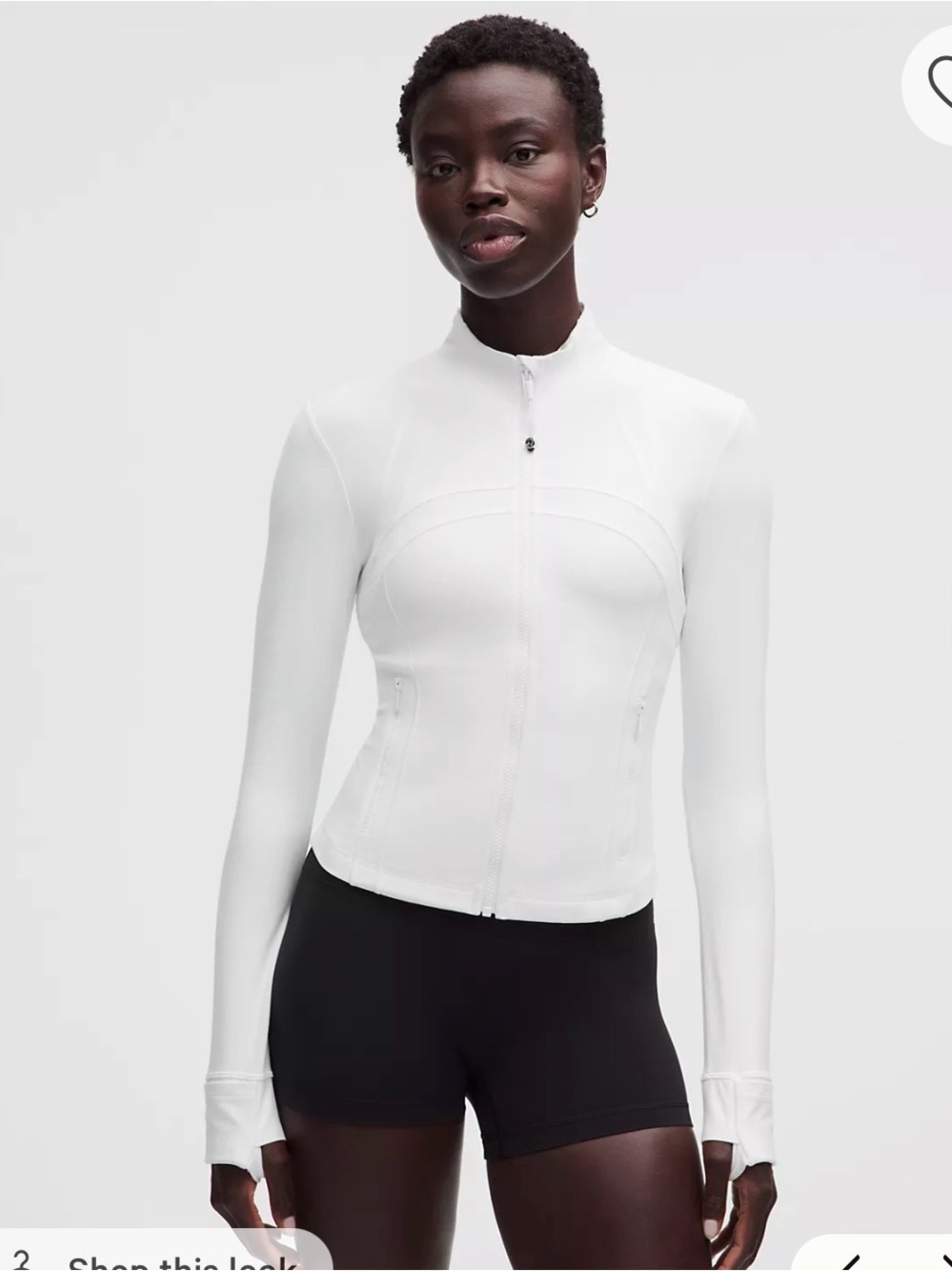 Lululemon Define Cropped Jacket